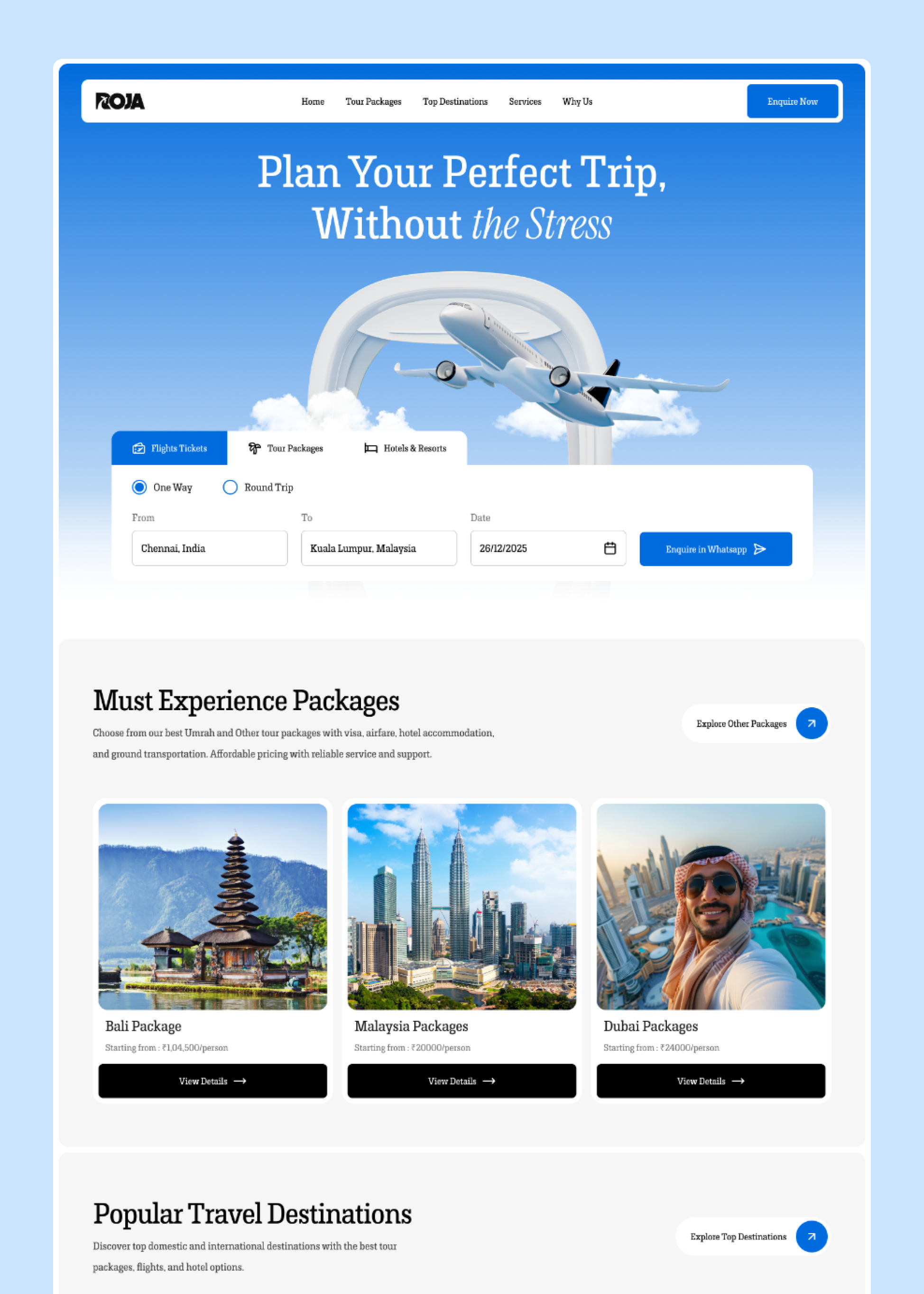 Travel Website